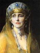 Philip Alexius de Laszlo Portrait of Queen Marie of Romania oil painting picture wholesale